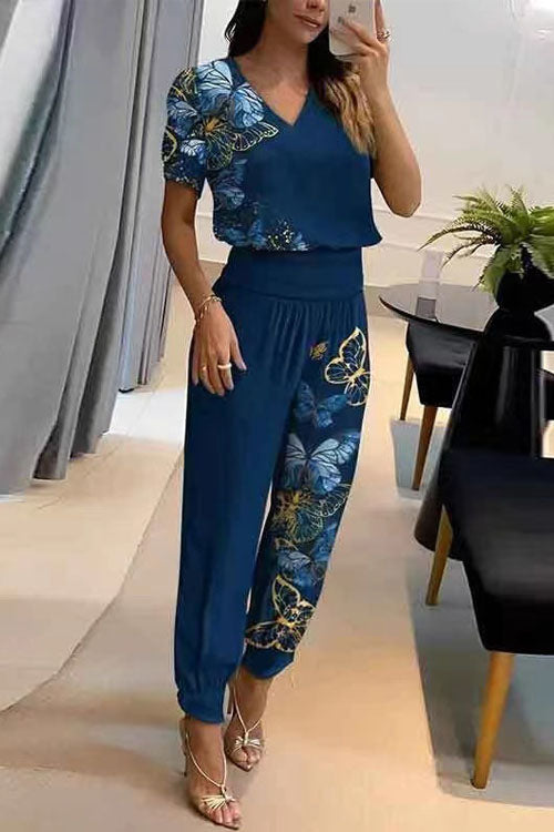 Alea · Completo due pezzi con scollo a V
