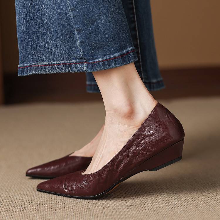 Aelra | Pumps i äkta läder