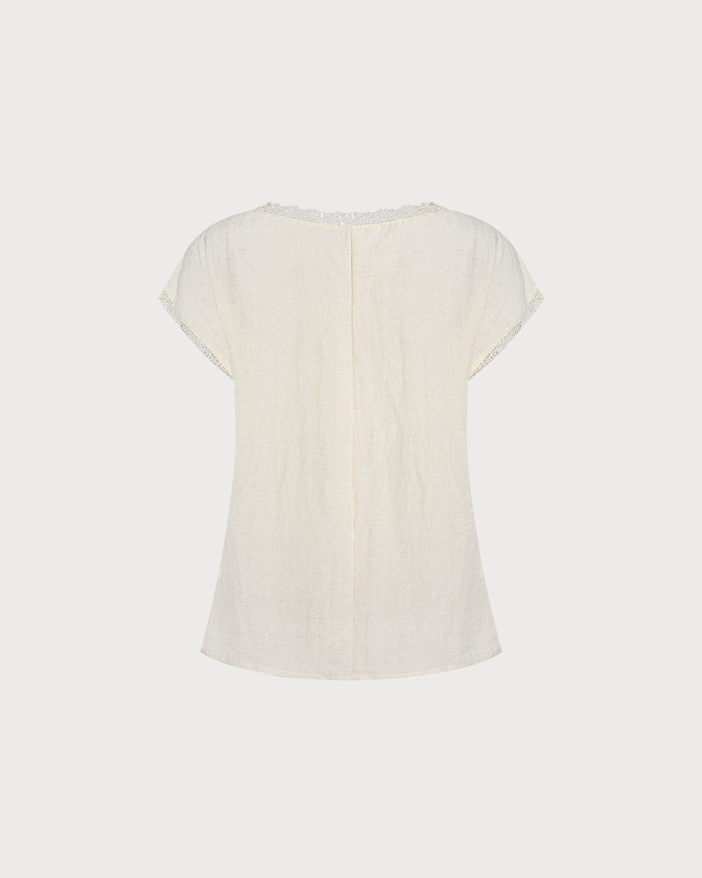 Apricot Boat Neck Splicing Tank Top