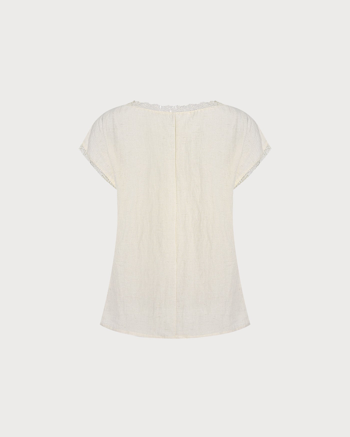 Apricot Boat Neck Splicing Tank Top